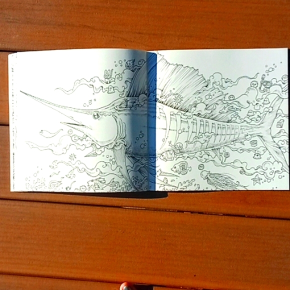 Animorphia Adult Coloring book - Picture 4 of 8